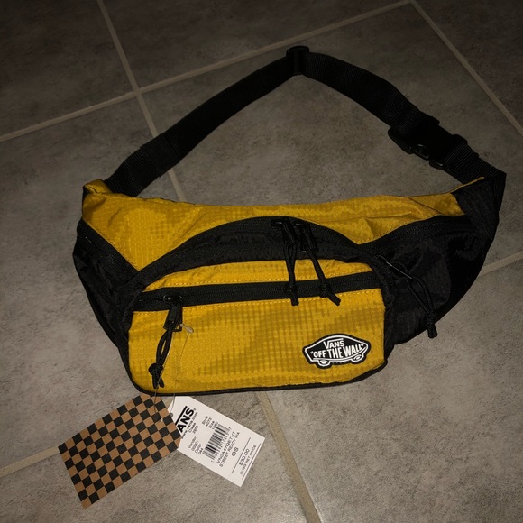 vans fanny pack yellow